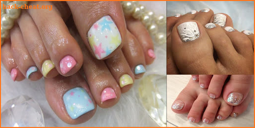 Toe Nail Art Ideas screenshot