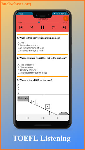 TOEFL Practice Test, TOEFL Preparation screenshot