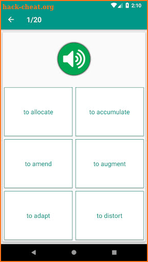 TOEFL Vocabulary & Listening screenshot