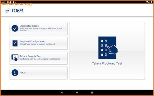 TOEFL YSS screenshot