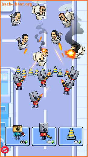 Toilet Battle: Camera Escape screenshot