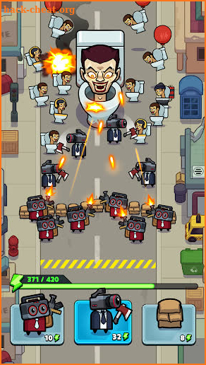 Toilet Fight: Police vs Zombie screenshot