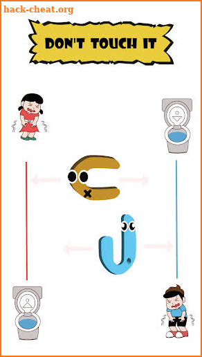 Toilet Race : Alphabet Puzzle screenshot