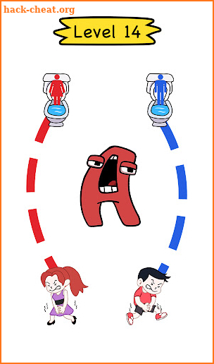 Toilet Rush Race: Draw Puzzle screenshot