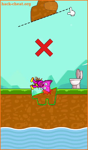 Toilet Time! Fun Bridge Puzzle screenshot