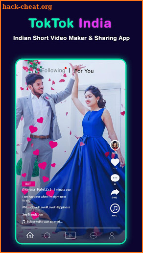 Tok Tok India Short Video Maker & Sharing App screenshot