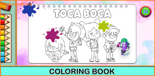 Toka Life World coloring screenshot