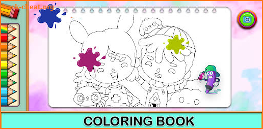 Toka Life World coloring screenshot