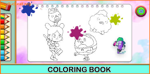 Toka Life World coloring screenshot