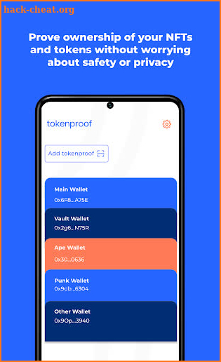 Tokenproof screenshot