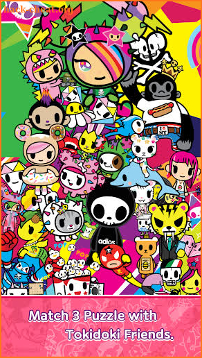 tokidoki frenzies : Match 3 Puzzle screenshot