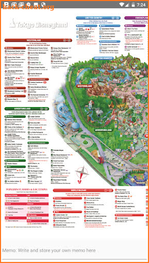 Tokyo DisneyLand, DisneySea Map Offline 東京ディズニーマップ screenshot