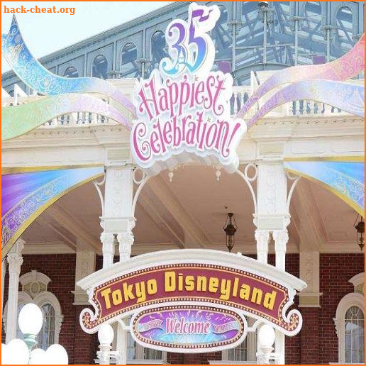 Tokyo Disneyland Park Map 2019 screenshot