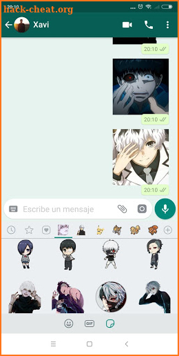 Tokyo - Ghoul Stickers for WhatsApp screenshot