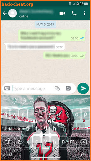 Tom Brady Buccaneers Keyboard NFL 2020 For Lovers screenshot