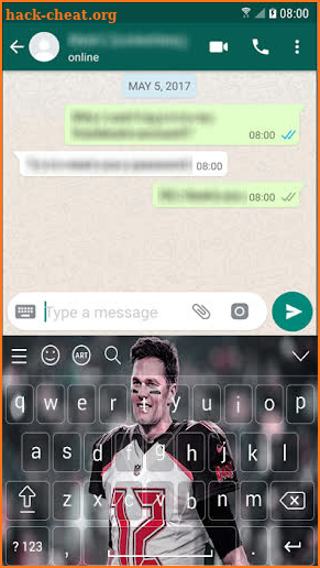 Tom Brady Buccaneers Keyboard NFL 2020 For Lovers screenshot