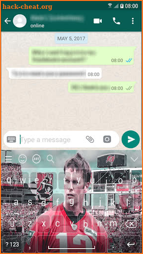 Tom Brady Buccaneers Keyboard NFL 2020 For Lovers screenshot