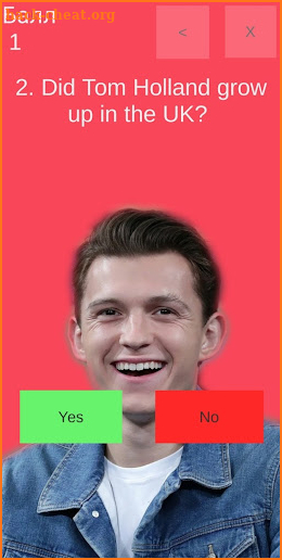 Tom Holland Test screenshot