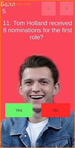 Tom Holland Test screenshot