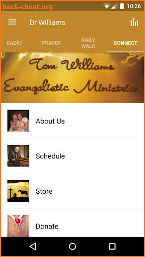 Tom Williams Ministries screenshot