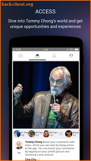 Tommy Chong Official screenshot