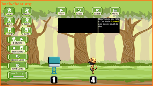 Tommy the Robot, Learn to Code screenshot