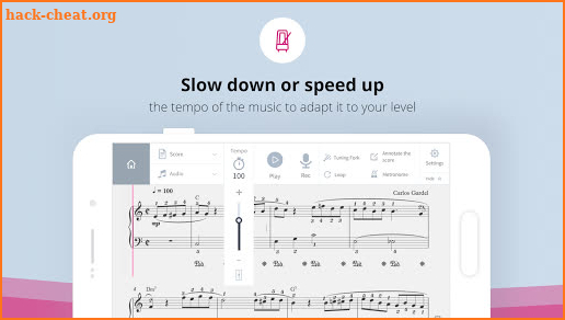 Tomplay - Sheet Music and Backing Tracks screenshot