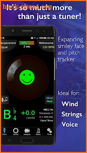 TonalEnergy Tuner and Metronome screenshot