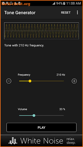 Tone Generator screenshot