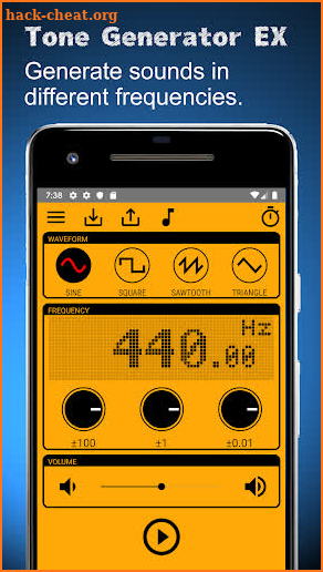 Tone Generator EX screenshot