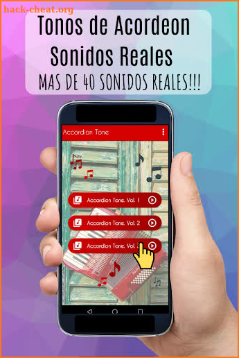 Tonos de Acordeón, geniales para Celular gratis screenshot