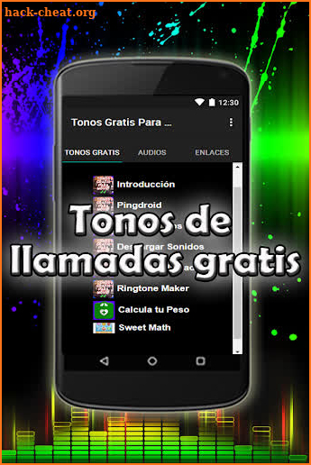 Tonos de Llamada Gratis de Canciones Guide Facil screenshot