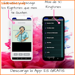 Tonos de Pablo Escobar Gratis screenshot