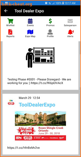 Tool Dealer Expo screenshot