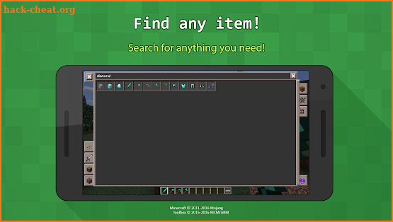 Toolbox for Minecraft: PE screenshot