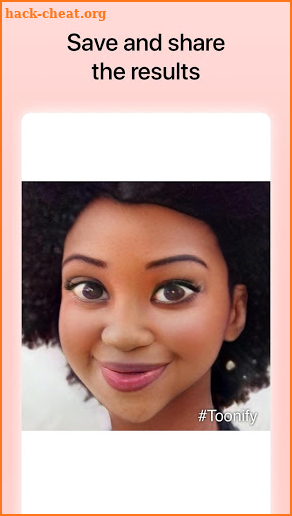 Toonify - Cartoon yourself face photo screenshot