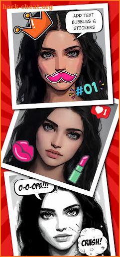 Toonita: Comics & Cartoon Photo Editor w Face Tune screenshot