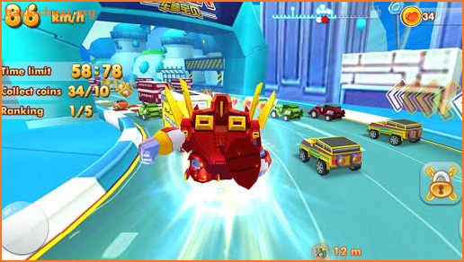 Toons Car Transformer Racing Challenge screenshot