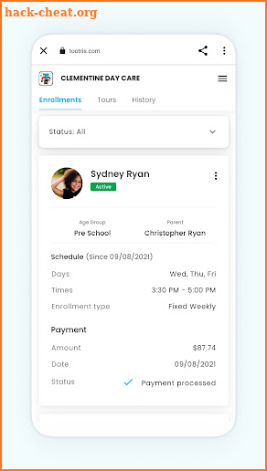 TOOTRiS Provider | Child Care screenshot