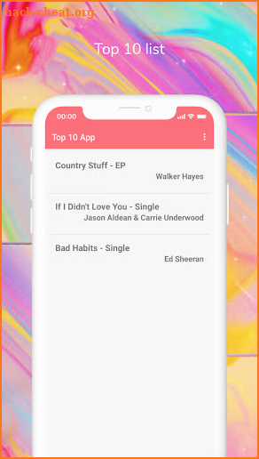 Top 10 App screenshot