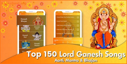 Top 150 Ganesh Songs – Aarti, Mantra & Bhajan screenshot