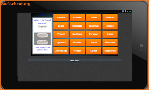 Top 200 Drug Matching Game screenshot