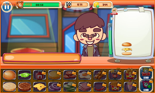 Top Burger Shop: Cooking Story screenshot