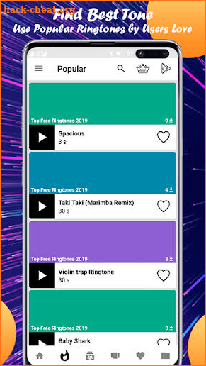 Top Free Ringtones 2019 | Free Android Ringtones screenshot