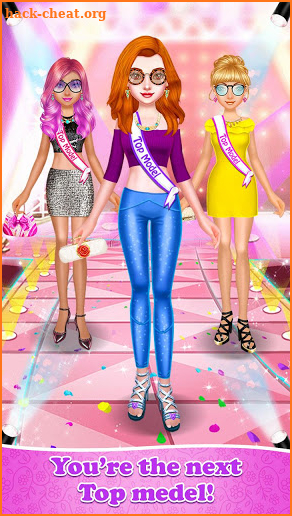 Top model fashion salon screenshot