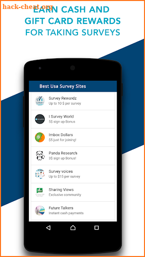 Top survey sites - Rewards screenshot