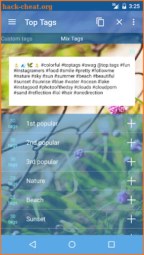 Top Tags for Likes: Best Popular Hashtags screenshot