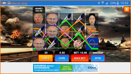 Top Trump Slots screenshot