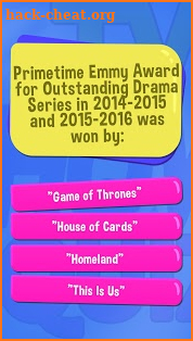 Top TV Shows Trivia Quiz Game screenshot