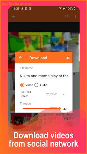 Top video downloader screenshot